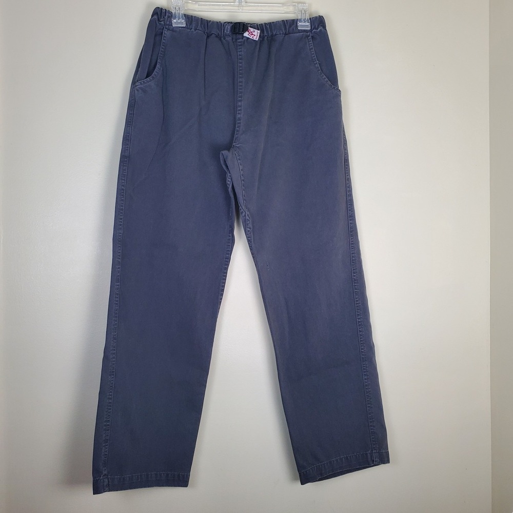 Flaw Gramicci Men's Pants Gray Small 29 Length Cotton Gorpcore Hiking Outdoor